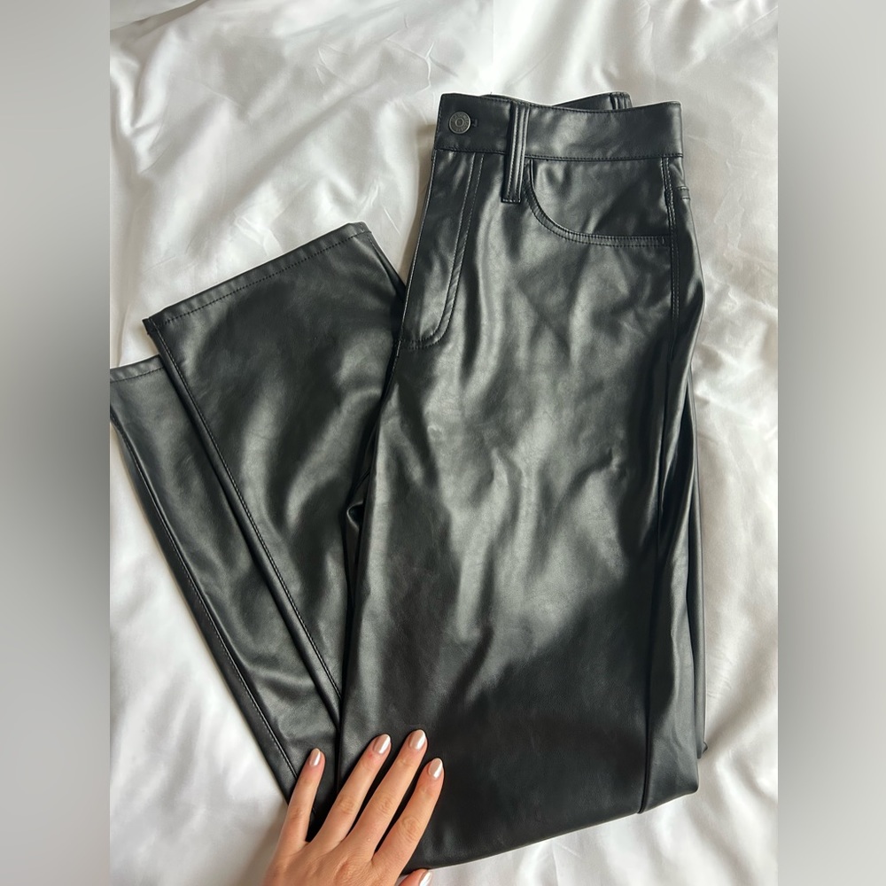 Madewell Perfect Vintage - Faux Leather size 26